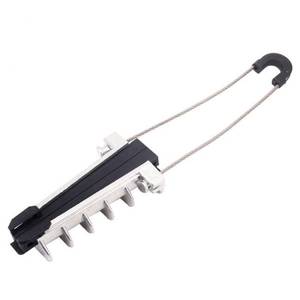 Self-locking Optical Fiber Cable Fittings PAL1500 PAL2000 Aluminum Alloy Tension Clamp Wedge Type Anchor Clamp - Product Image 2