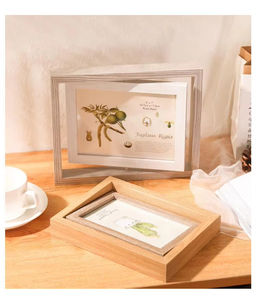 Quality Assurance Personalized Multi - Functional Wooden Double-Sided Rotating DIY Photo <b>Frame</b> - Product Image 2