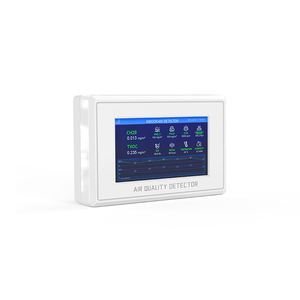 Multi-parameter gasdetector voor binnen met 7-inch slim Android-scherm PM2.5, PM10, O3, O2, TVOC, CO2, HCHO Wandmodel - Product Image 3