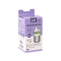 Nouveau logo personnalisé boîte-cadeau d'emballage de bouteille de lait d'alimentation de bébé dur écologique avec cintre
