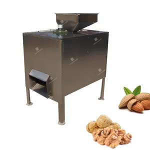 LEHAO high efficiency easy operation automatic almond crusher machine for breaking almond hazelnut walnut shells