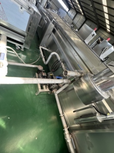 สายการผลิต<span class=keywords><strong>ทอด</strong></span>อาหารแบบต่อเนื่องอัตโนมัติ เครื่องทอดอาหารสแตนเลสเกรด 304 สำหรับอาหาร - Product Image 3