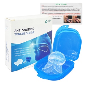 Mejora el sueño Nuevo estilo Anti-ronquidos <span class=keywords><strong>Silicona</strong></span> Manga <span class=keywords><strong>de</strong></span> lengua transparente <span class=keywords><strong>Dispositivo</strong></span> <span class=keywords><strong>antironquidos</strong></span> - Product Image 4