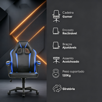 Chaise de bureau ergonomique économique pour le gaming, avec découpe creuse, dossier haut, plusieurs couleurs au choix, pivotante à 360 degrés, chaise d'étude