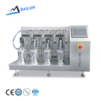Biorreactor de Vidrio Encamisado de Alta Calidad de 30L con Control PLC Automático, Tanque Agitado, Fermentador con Bomba, Procesos de Fermentación de Laboratorio, CE