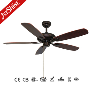 <span class=keywords><strong>พัดลม</strong></span>เพดาน 1stshine รุ่นแฟนซี 5 ใบพัดสีดำทำจาก MDF ปรับความเร็วได้ 3 ระดับ พร้อมสายดึง - Product Image 2