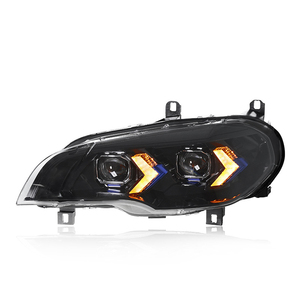 Para E70 G05 Faro Láser 07-13 Nuevo LED de Alta Gama con Fondo Azul, Plug and Play, 5000K 10000LM 24V 72W, Retrofit/Actualización E - Product Image 3