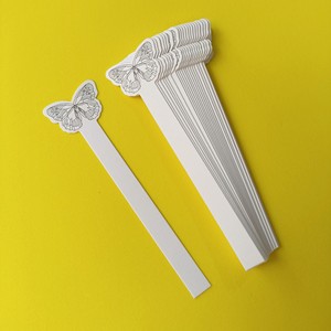Tiras <span class=keywords><strong>de</strong></span> Prueba <span class=keywords><strong>de</strong></span> Fragancia Blancas Personalizadas, Papel <span class=keywords><strong>de</strong></span> Prueba <span class=keywords><strong>de</strong></span> Perfume, Tira <span class=keywords><strong>de</strong></span> Prueba <span class=keywords><strong>de</strong></span> Laboratorio con Su Logotipo - Product Image 1