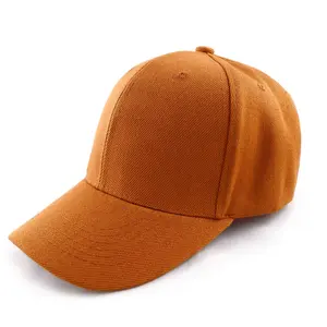 Toptan özel klasik 6 Panel sade beysbol şapkası şapka ayarlanabilir boyutu düz boş düz renk şapka Caps siyah