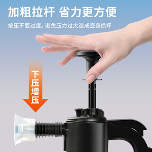 Car Wash Foam <b>Sprayer</b> 2L Manual Air <b>Pressure</b> Handheld For Vehicle Cleaning - Product Image 4