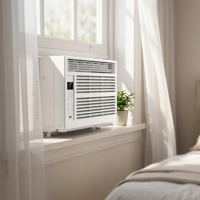 Home Office Use Low Price 1.5HP 18000 BTU Inverter Window AC Powered Air Conditioner Energy Saving Class A+++ Cooling/Heating