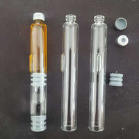 Cartouche en verre stérile jetable dans un emballage individuel, flacons en verre jetables pour emballage en verre haut de gamme