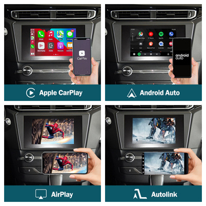 Road Top <span class=keywords><strong>CarPlay</strong></span> <span class=keywords><strong>sans</strong></span> <span class=keywords><strong>fil</strong></span> pour <span class=keywords><strong>Peugeot</strong></span> 408 508 <span class=keywords><strong>2008</strong></span>/Citroen /DS 7 "écran miroir lien AirPlay Android Interface automatique jeu de voiture - Product Image 3