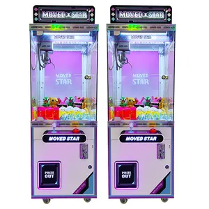 Neofuns giá rẻ Công viên giải trí đồng tiền hoạt động trò chơi máy đồ chơi bán hàng tự động nhỏ Claw Máy cẩu với hóa đơn chấp nhận để bán