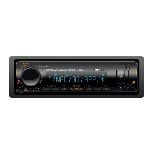 Detachable Panel High Power AM FM RDS OEM ODM Aux Input Car Mp3 Player with Usb/TF LCD Led Port Car Audio Accessories