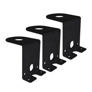 OEM tùy chỉnh màu đen sơn tĩnh điện kim loại <span class=keywords><strong>Z</strong></span> hình Antenna <span class=keywords><strong>Bracket</strong></span> - Product Image 4