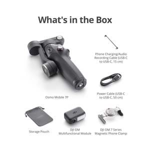 อุปกรณ์เสริมกิมบอลกันสั่น <span class=keywords><strong>Osmo</strong></span> Mobile 7/7P สำหรับ iPhone และ Android ระบบติดตามแบบ Native 3 แกน กิมบอลสำหรับโทรศัพท์ ใช้งานง่าย แก้ไขได้ทันทีด้วย OneTap - Product Image 4