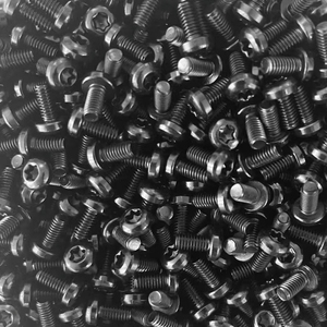 สกรูหัวจม Torx แบบดาว ขนาด M2 M2.5 M3 M4 M5 M6 มาตรฐาน DIN7985 ผลิตจากเหล็กกล้าไร้สนิมสีดำ A2 304 - Product Image 4