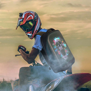 Người đàn ông của thời trang <span class=keywords><strong>LED</strong></span> hiển thị Ba lô kinh doanh thông minh thiết kế với dây kéo đóng cửa không thấm nước đa chức năng - Product Image 1