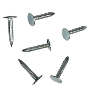 Clous en fer à tête plate galvanisés à haute résistance <span class=keywords><strong>pour</strong></span> la toiture, les bardages, les clôtures, la construction et le travail du bois - Product Image 1