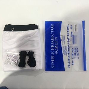 120 pouces 150 pouces extérieur Double face Projection Polyester films projecteur écrans fabricant <span class=keywords><strong>en</strong></span> <span class=keywords><strong>ligne</strong></span> détail - Product Image 2