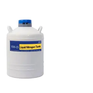 Low temperature semen container small and medium-sized tank 15 liter cell storage liquid nitrogen tank
