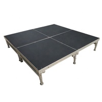 Scène en aluminium d'usine de 4x4ft 4x8ft avec plate-forme pour la conception extérieure de scène de concert