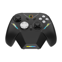 Manette de jeu Support de diffusion en continu Manette de jeu avec station de charge Jeu mobile sans fil Joystick pour PC /Switch/IOS /Android
