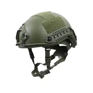 Yuda helm taktis cepat, pelindung kepala tempur keamanan Aramid, helm PE/Mich/M88 kustom
