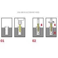 Kit de 11 extracteurs de vis et de boulons cassés, avec foret de haute dureté pour réparation de machines, têtes de 3MM à 10MM avec support