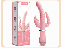 Frau Sexspielzeug Produkt Misty Frequency Conversion Zunge lecken Vibration Massage Stick Anal G-Punkt Kaninchen Masturbation
