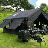 Tente d'air extérieure portative facile d'installation imperméable toutes saisons tente gonflable pour le camping de famille fait de matériel durable d'Oxford