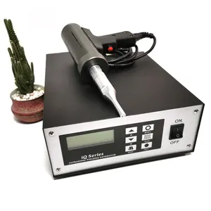 Portable Ultrasonic Spot Welder With Netted Weld Surface Ultrasonic Plastic Welding Machine