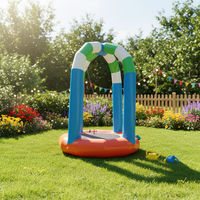 Activités d'intérieur en plein air personnalisées de haute qualité élastique gonflable unique pour enfants colorés à vendre