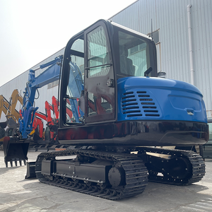 Excavatrice chinoise de 6 tonnes avec moteur Yanmar, grande cabine, pour la construction et l'agriculture - Product Image 3