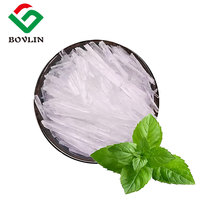 Menthol naturel à 99 % de pureté, qualité alimentaire, cristaux de menthol, extrait de menthe poivrée, matière première