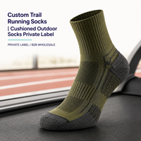 Chaussettes de course amortissantes Studio Trail pour programmes de vente au détail sportifs avec planification de collection multi-SKUs