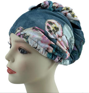 Grande serviette <span class=keywords><strong>de</strong></span> cheveux en microfibre pour femmes, serviette anti-frisottis, turban à séchage rapide pour cheveux mouillés - Product Image 1