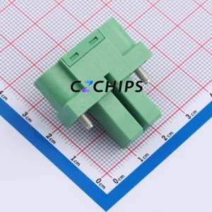 1828249 Plug-in Terminal Block Connector ( Pitch: 7.62mm )( Color: Green )( Total PIN Count: 2P )( Number of Rows: 1 ) - Product Image 2