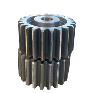 Sertleştirme ve temperleme orta karbon alaşımlı çelik 45 çelik şanzıman dişlileri düz dişli beton mikserine uygulanır - Product Image 1