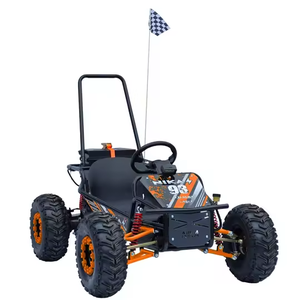 시속 40km 고속 4륜 전동 로드 버기카 1000W/48V 20Ah 파워, 어린이 및 성인용 후방 유압식 디스크 브레이크 드리프트 고카트 - Product Image 6