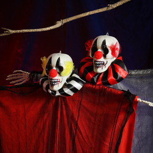 Decoración Colgante de Halloween de 90x65cm, Fantasma Payaso, Accesorios para Casa Embrujada, Fiesta, Jardín, Discotecas y Patio - Product Image 4