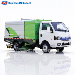 รถกวาดถนนไฟฟ้าตงเฟิง 4.5 ตัน สำหรับทำความสะอาดถนนในเขตเทศบาล - Product Image 1