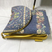 Chaise de prière musulmane pliable en métal de qualité supérieure, portable, pour mosquée et église, mobilier de théâtre moderne, prix d'usine