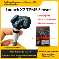 Sensor TPMS Launch LTR03 315/433MHz 2 en 1, Sistema de Monitoreo de Presión de Neumáticos, Compatible con 30 Unidades °   Ajustable