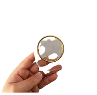 1000 pièces quantité minimale de commande clair PVC bijoux sac fermeture éclair haut Logo personnalisé sérigraphié pour bague boucle d'oreille emballage lunettes en EVA matériel