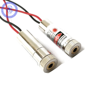 Module Laser, croix de ligne à points bleu réglable 3-5V 50mW 450nm