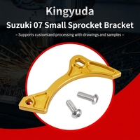 Protection de pignon personnalisée en aluminium aérospatial CNC pour Suzuki DR-Z 400 S SM DRZ 125 – Pièce de performance légère