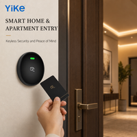 Lecteur de cartes RFID intelligent professionnel pour systèmes de contrôle d'accès sécurisés aux portes et aux bureaux