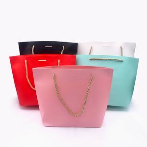 Wholesale Custom Eco Friendly Craft Kraft Paper Food Takeaway Bag Twisted Handle Bolsa De Papel With Logo - Product Image 4